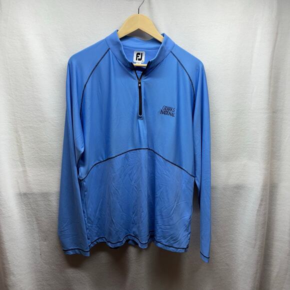 FootJoy 1/4 Zip Golf Pullover - Blue - Men's XL - Picture 1 of 7